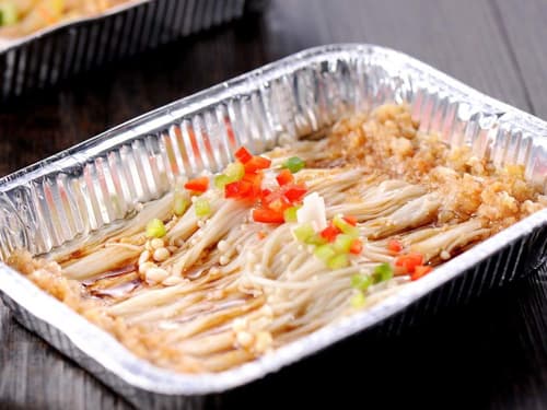 册亨锡纸烤金针菇